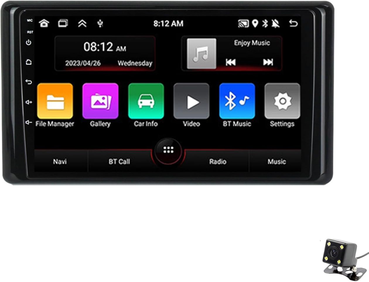 ADMLZQQ Android 12 Car Stereo Double Din Radio for Toyota RAIZE 2020 GPS Navigation 10.2'' Multimedia Player Bluetooth Video Receiver with Car-Play 4G/5G WiFi SWC DSP USB Back Camera