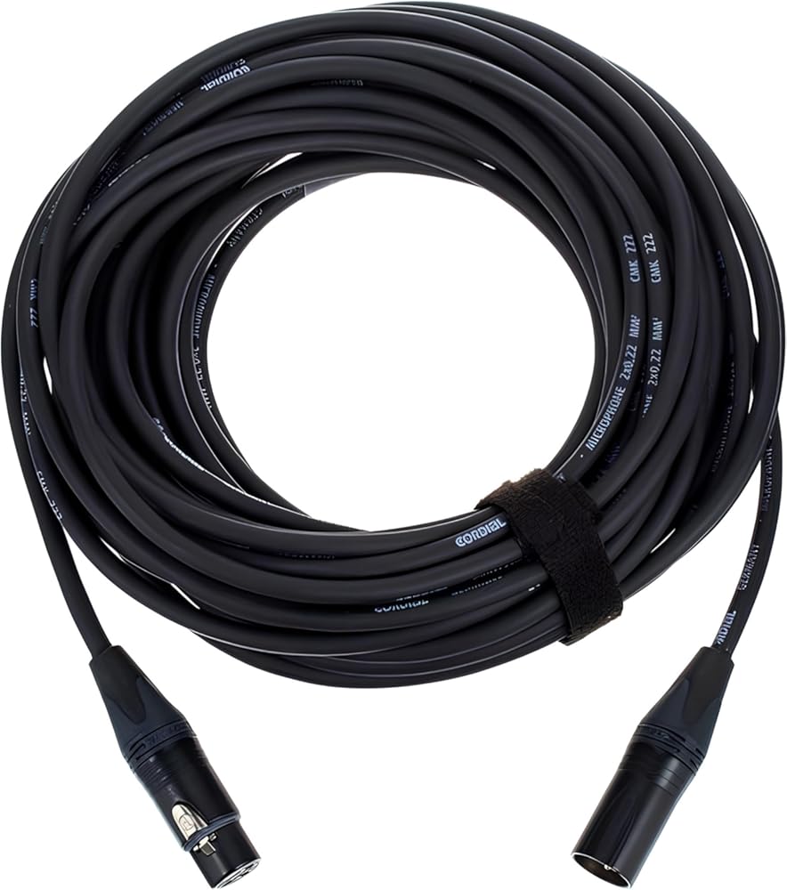 Cordial Proline XLR Cable Neutrik XCR Plug 1.5 m