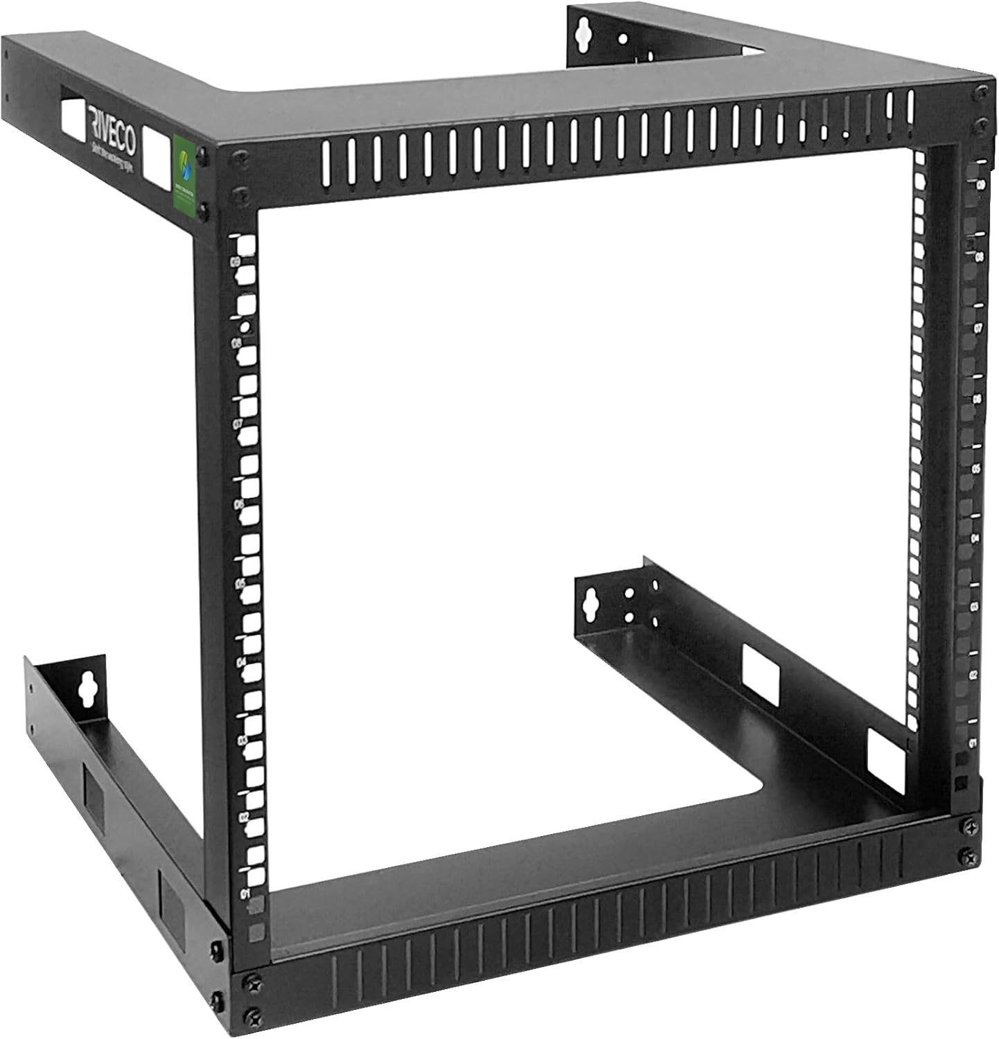 RIVECO 9U Wall Mount Rack for Network – 17.7