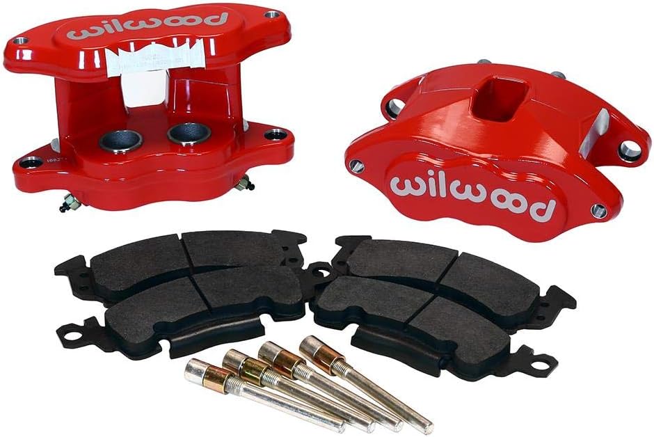 WILWOOD 140-11293-R D52 Rear Caliper Kit - Red 1.25 / 1.25