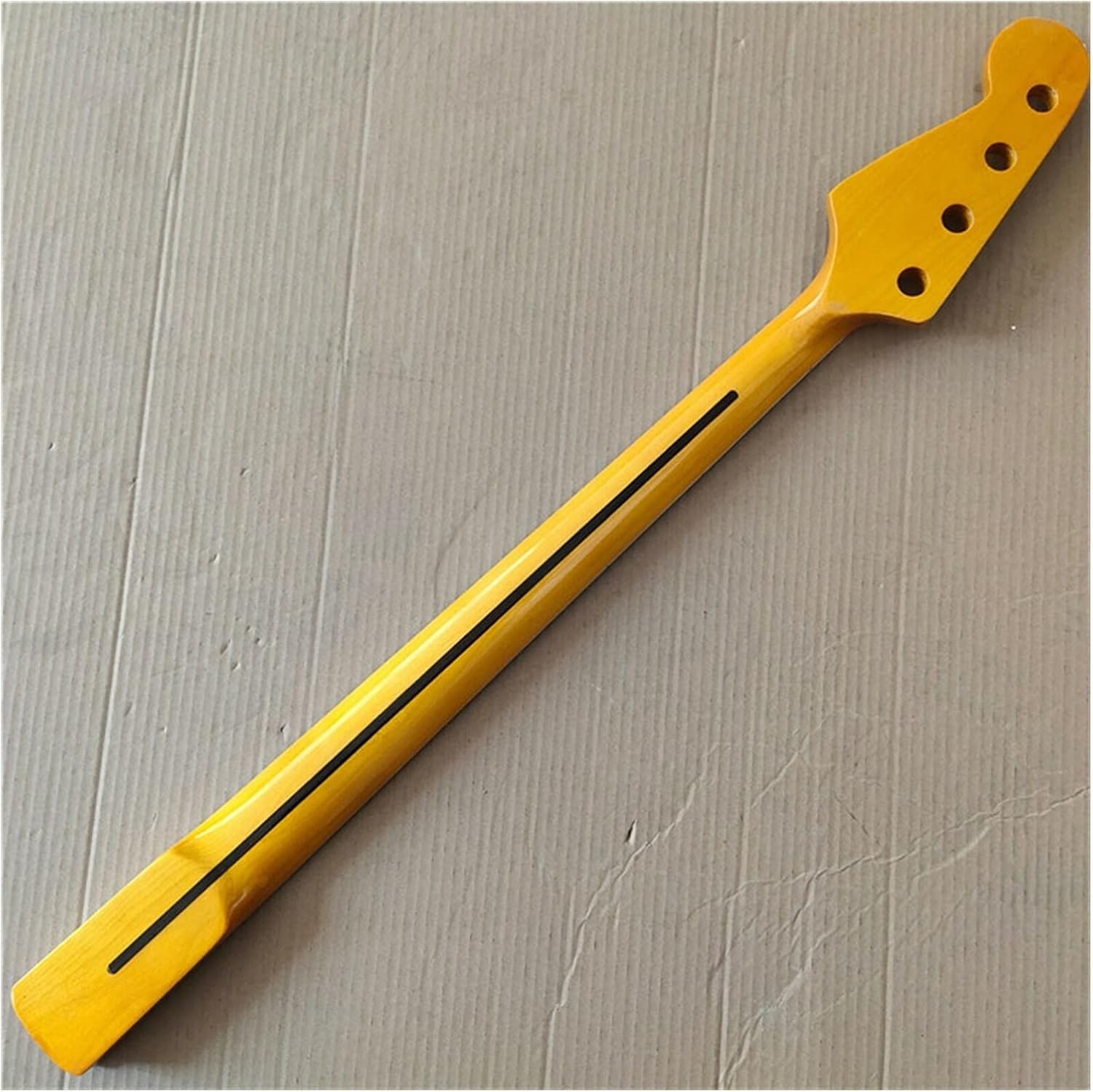 TSTS Maple 21 Frets Bass Guitar Neck 4 String Rosewood Fingerboard Bass Neck Replace Guitar ​Neck Replacement