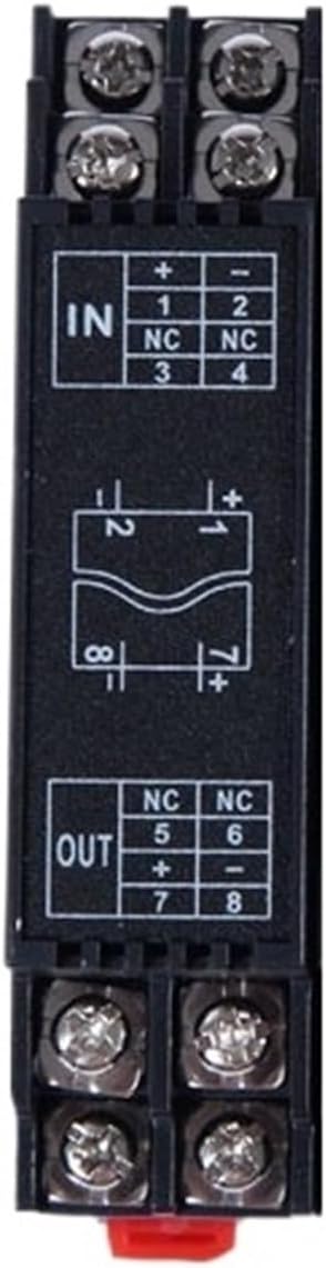 KXFXQTOT High-Precision Passive Module 4-20ma Current Signal Isolator Micro-Loop Power Supply Module(Two in Two Out)