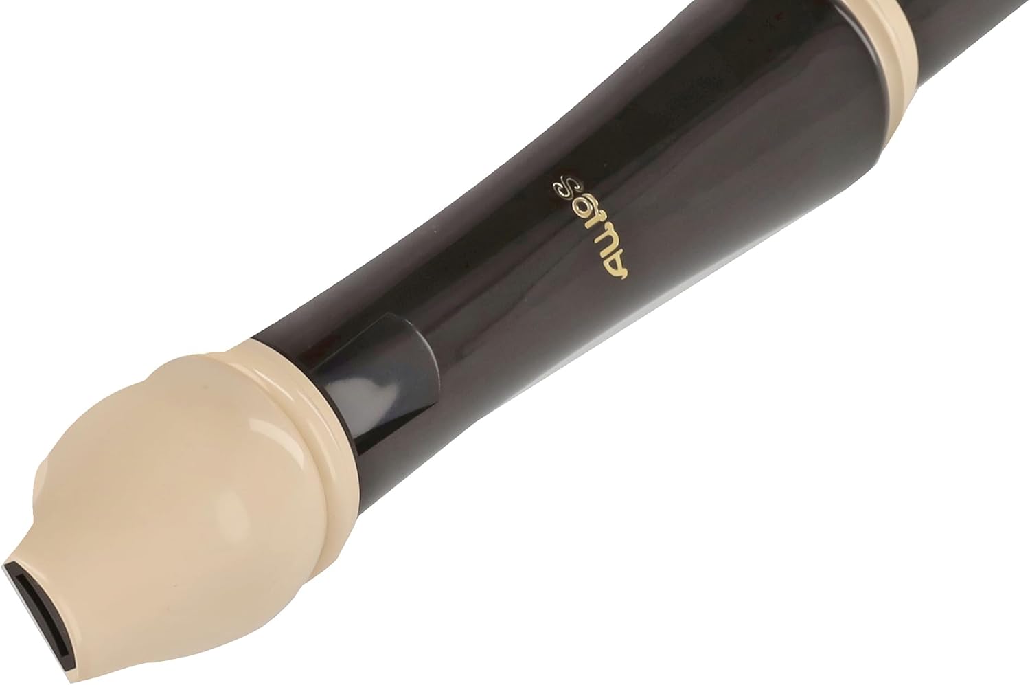 Aulos C-tenor recorder, Dark Brown, Synthetic Resin, Baroque Fingering, ABS Plastic, Ideal for Beginner to Intermediate Players