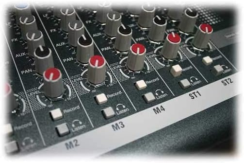 Allen & Heath ZED-10 - Touring Quality Audio Mixer with 2 Mic/Line, 2 Mic/Line/DI, 3 Stereo Line and USB I/O (AH-ZED-10),Black and Red