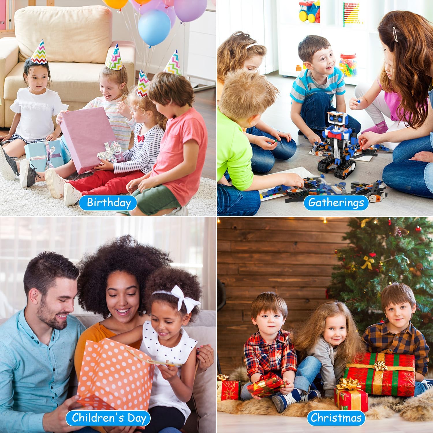 okk Robot Kit, STEM Robotics Set for Ages 6-12, Remote & app Control, Programming & DIY Assembly. Rechargeable, Perfect Educational Robots Gift Inspiring Creativity & Learning Through Play