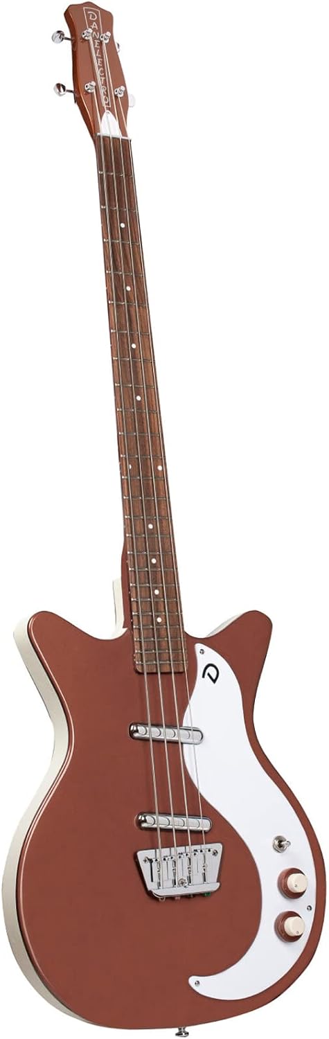 Danelectro '59DC Short Scale Bass Guitar - Copper
