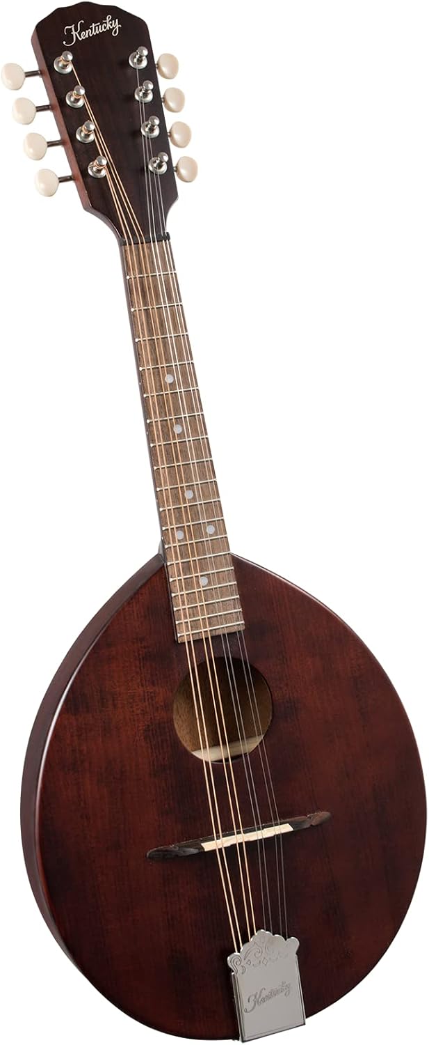 Kentucky KM-120 Army-Navy Special Mandolin – All-Mahogany, Smooth Playability, Reliable Tuning, Classic Style