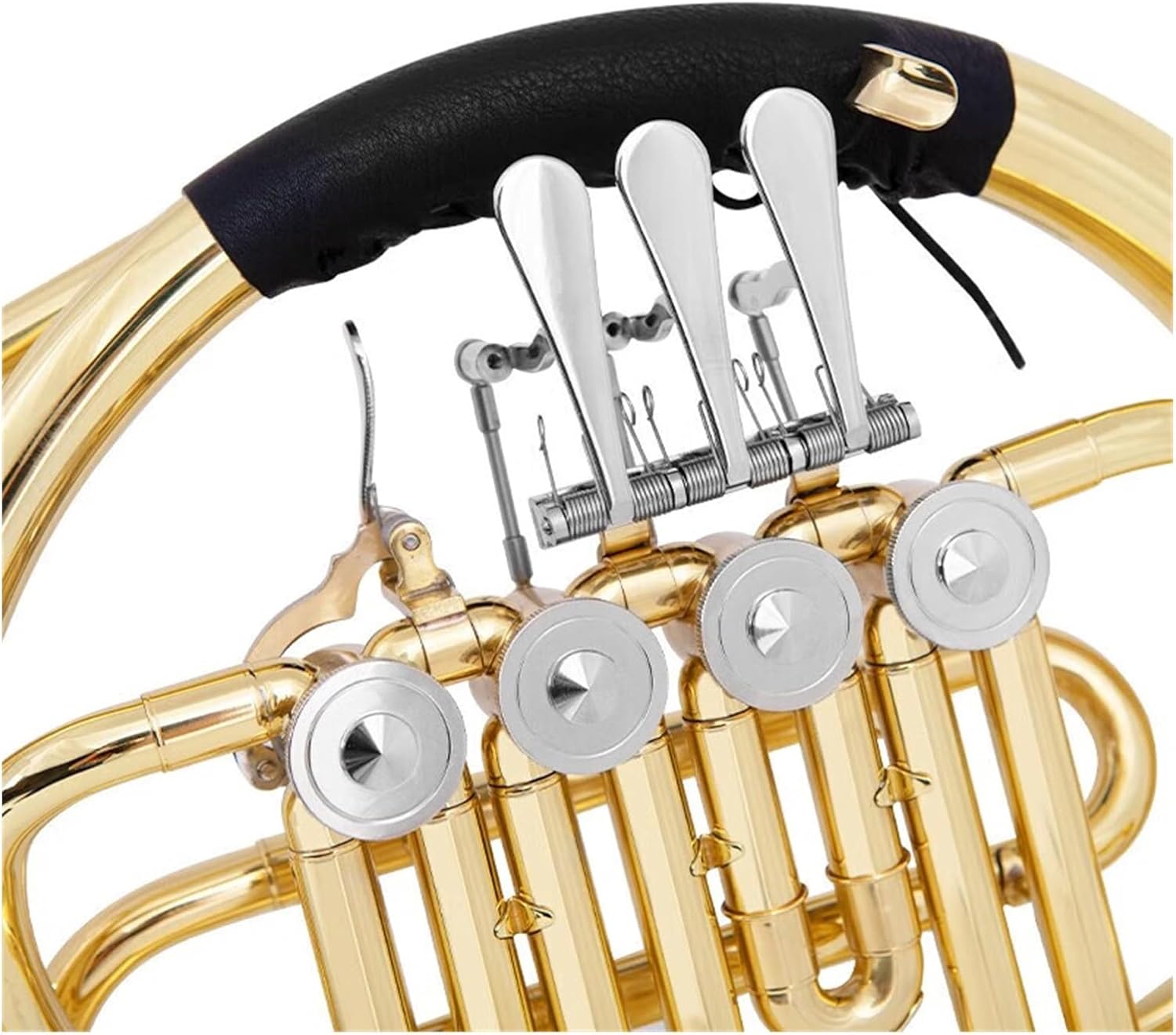 4 Key French Horn French Horn Single Row Four Key B Flat Adult Beginner Wind Instrument