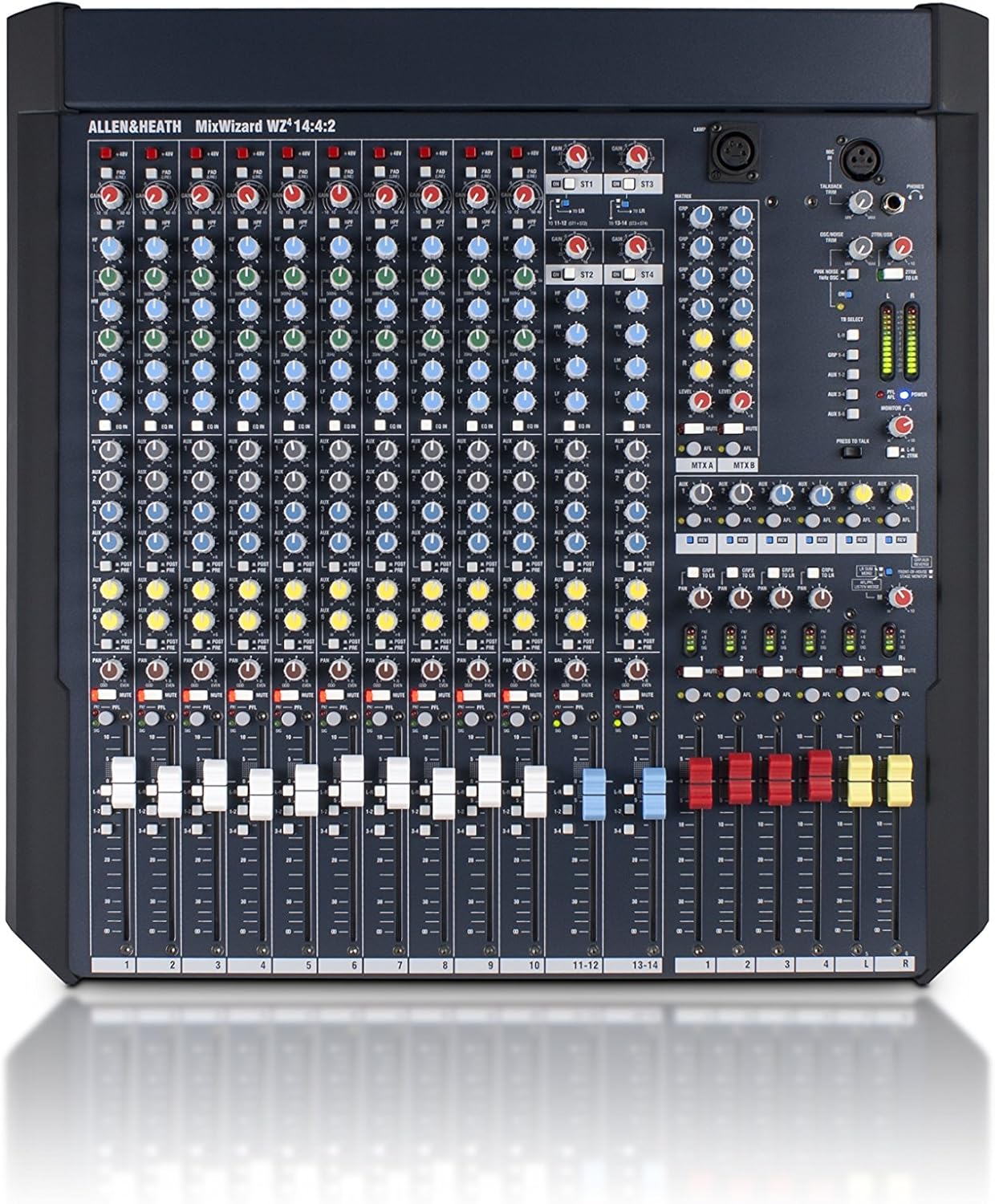 Allen & Heath WZ414:4 MixWizard4 14:4:2 Professional Mixing Console