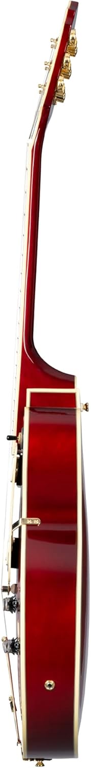 Epiphone Broadway Archtop Hollowbody, Wine Red with Gig Bag