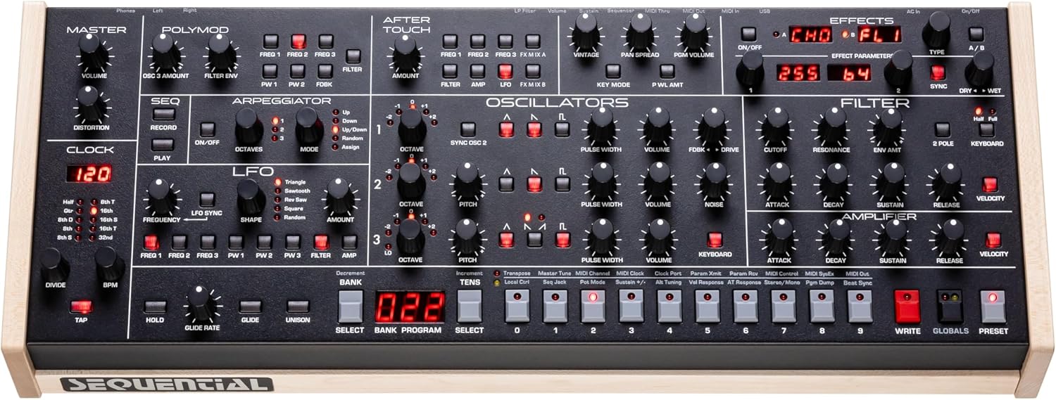 Sequential Trigon 6 Desktop - Syntezator analogowy polifoniczny