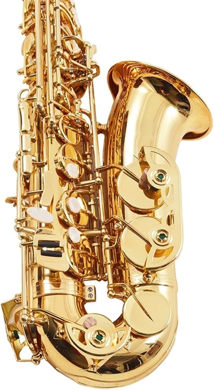 VBDEFRT Bb Flat Tenor Saxophone Woodwind Instrument Beginner Level Examination Professional Playing Saxophone