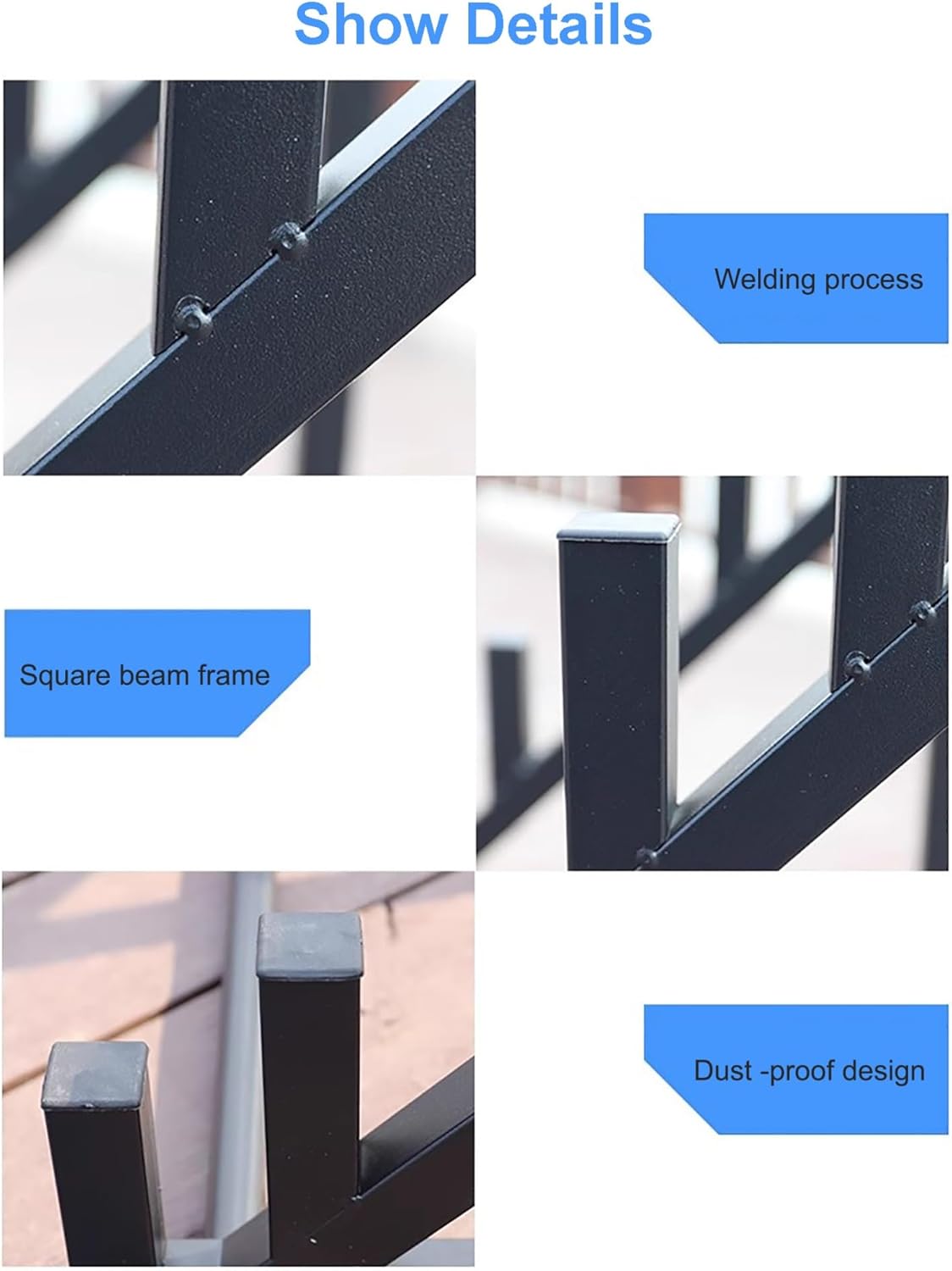 Floor Tile Display Stand,Ceramic Tile Door Stand Holder,Wooden Floor Sample Holder,Standing Floor Tile/Door Display Rack with 10 Card Slots