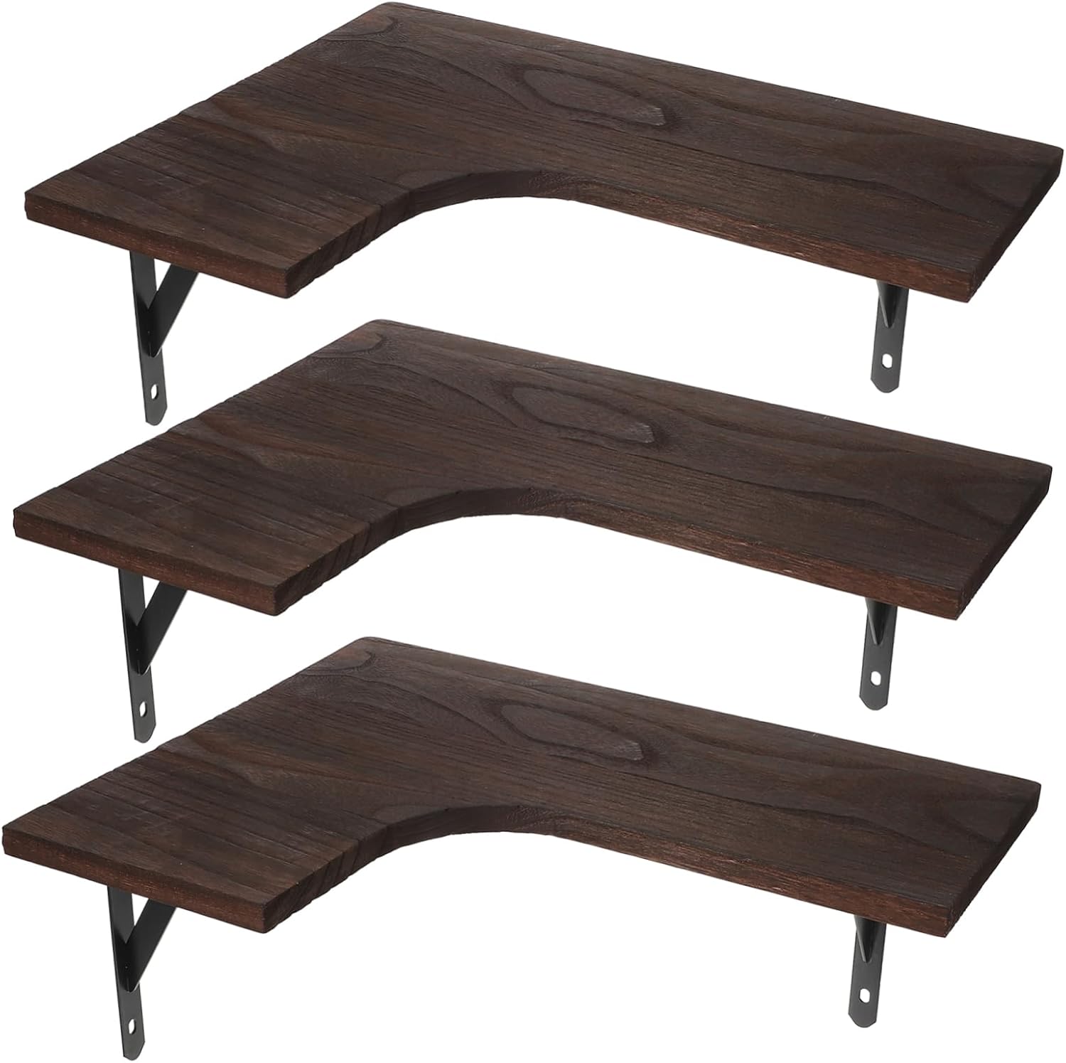 1 Set Corner Shelf Floating Bookshelf Wall Mount Bookshelf Corner Wall Shelves Wall Shelf Floating Wall Shelves Wall Mount Bookshelves Corner Floating Shelf Wal