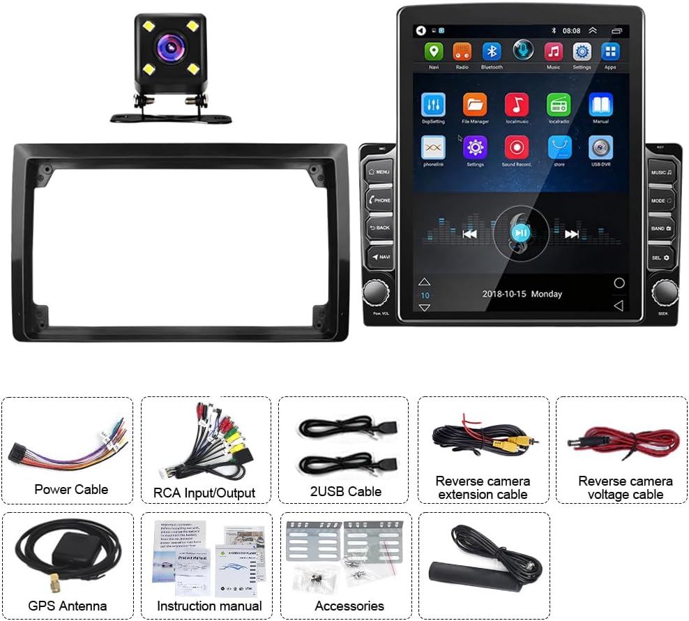 6+128G Car Stereo Radio for Chevrolet Impala 2014 2015 2016 2017 2018 2019 2020, 9.7