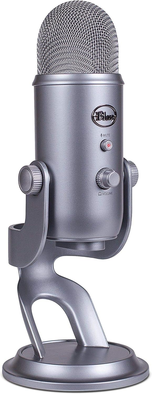 Blue Yeti USB Microphone - Space Gray (Renewed)