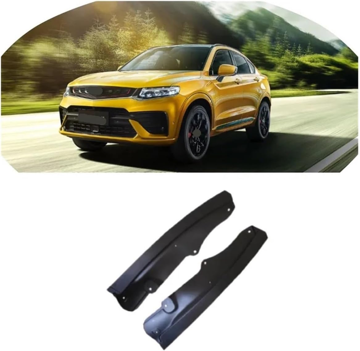 Car Mud Flap Special Compatible For Geely Xingyue Tugella S FY11 2020 2021 2022 2023 2024 Rear Door Rear Wheel Fender Mudguard Accessories