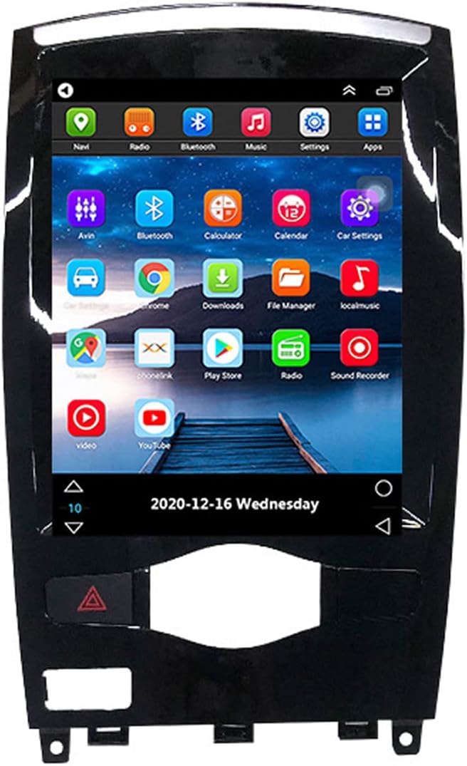 Car Stereo, 9.7 Inch Car Radio with Bluetooth and Backup Camera Double Din Multimedia MP5 Player for Infiniti QX50 2013-2017, Support 4G/DSP/SWC/Carplay and Android Auto