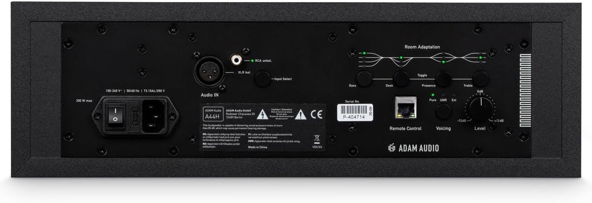 ADAM Audio A44H Dual 4-inch Powered Studio Monitor