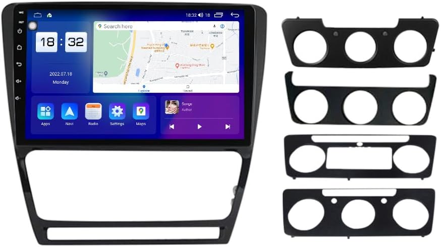 Car Stereo Radio for Skoda Octavia 08-13…