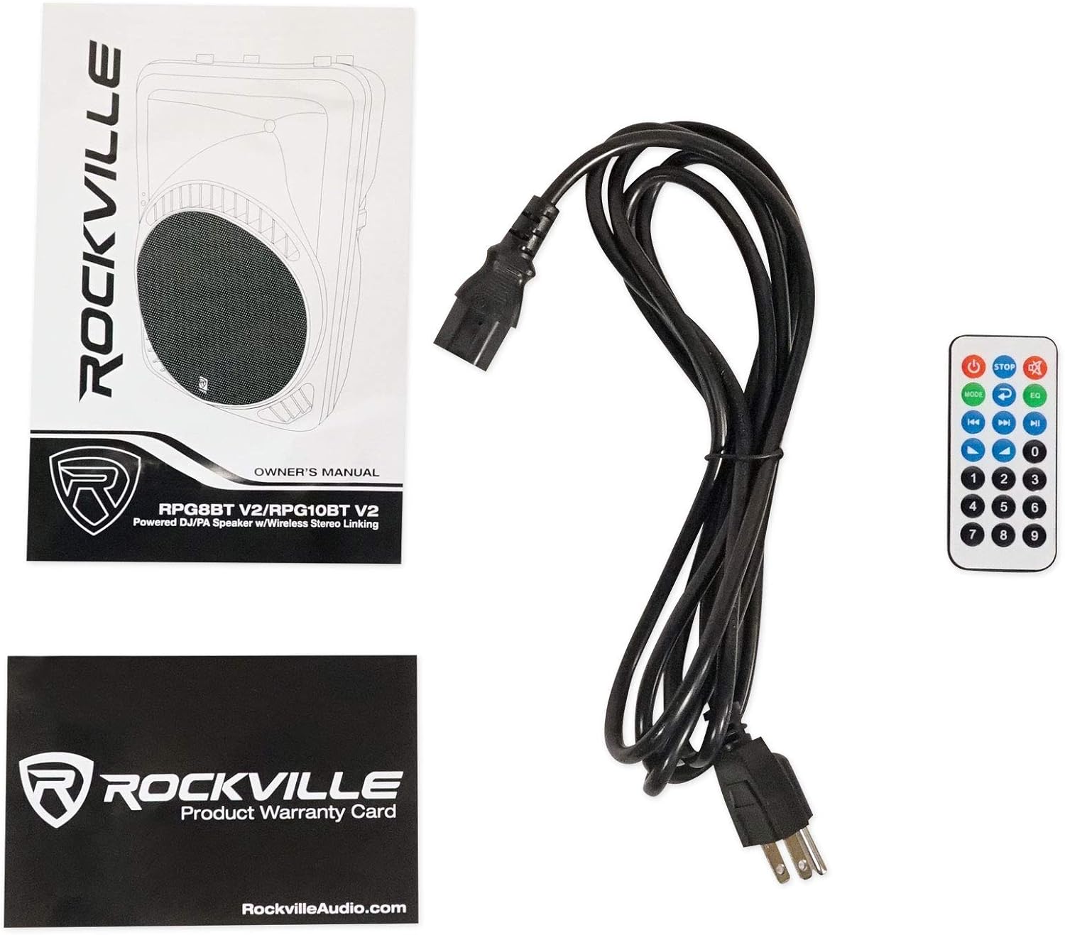 Rockville RPG8BT V2 Bundle: (2) 8