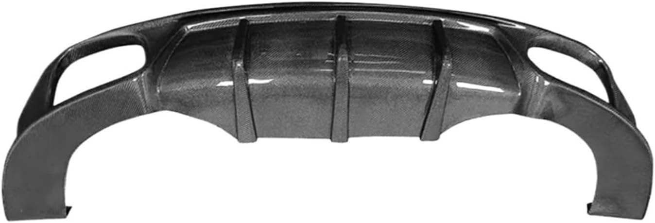 Real Carbon Fiber Rear Bumper Diffuser Lip Compatible For Porsche Macan Rear Diffuser Spoiler Car Accessories