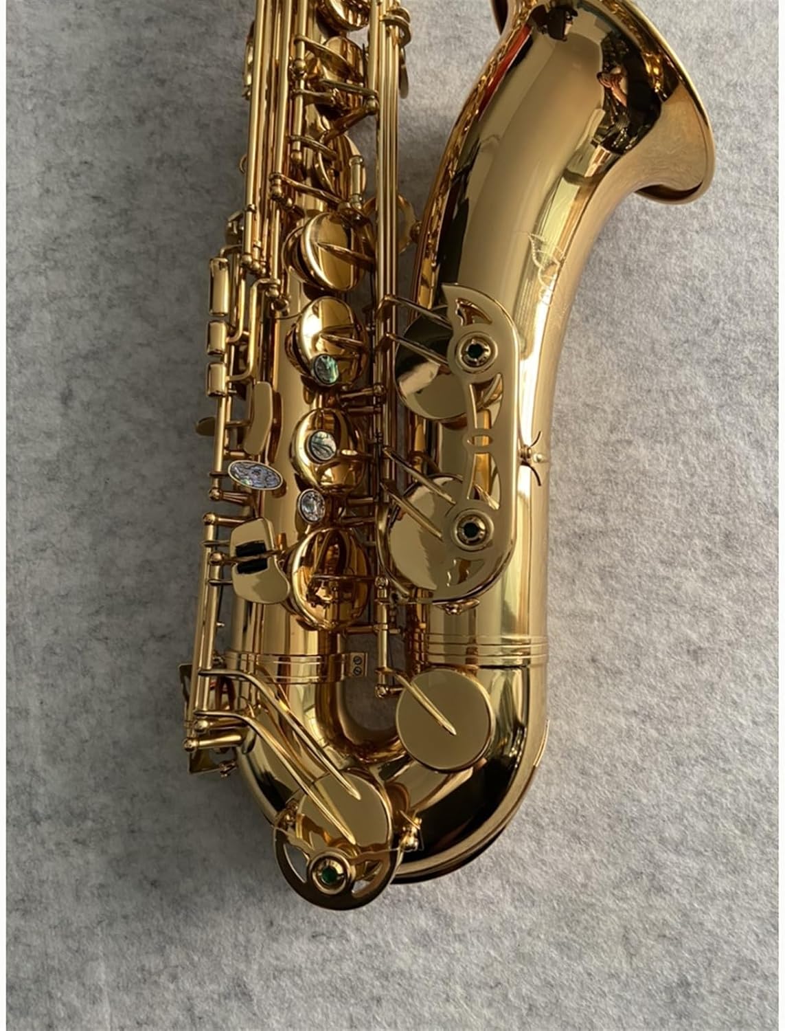 Woodwind Instrument Gold Tenor B Flat Saxophone