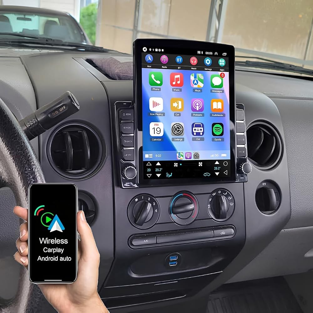 Android 14 Car Stereo Radio fit for Ford F150 F-150 2004 2005 2006 2007 2008 9.7