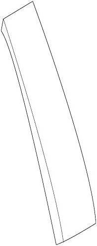 Ford 6L3Z-1520555-ZA - Moulding Door Outside