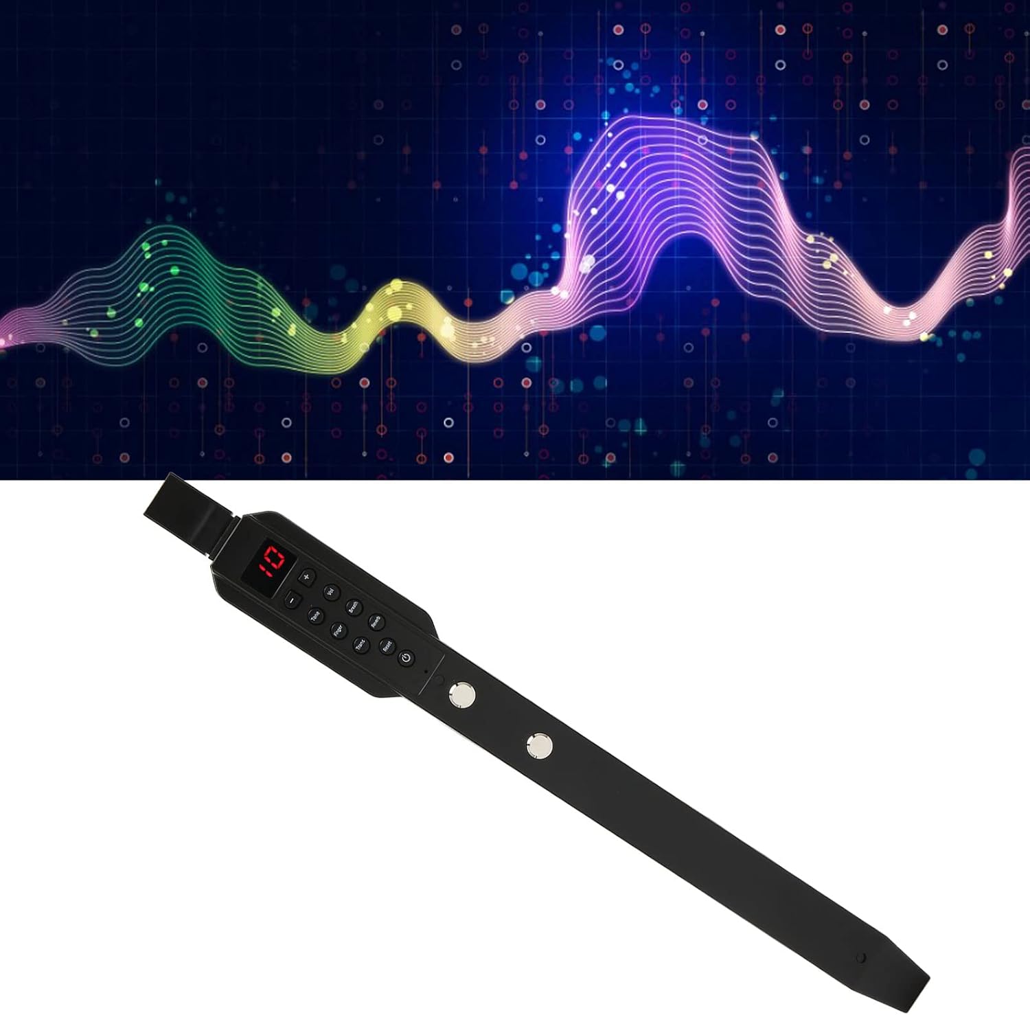 Digital Wind Instrument, Professional Electronic Wind Instrument with 10 Kinds of Tone, 12 Accompaniments, Wind Musical Instruments for Kids Adults