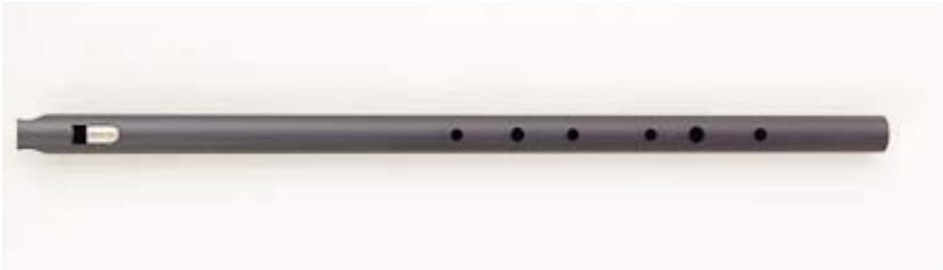 MK Kelpie Low D Whistle – Non-Tunable Aluminum Musical Low Whistle for beginners, intermediate, and Professional players/musicians (Anodized Black)