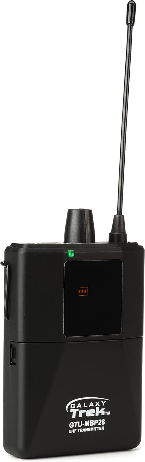 Galaxy Audio GTU-SHP5AB GTU Galaxy Trek UHF Dual Wireless Headset Mic System