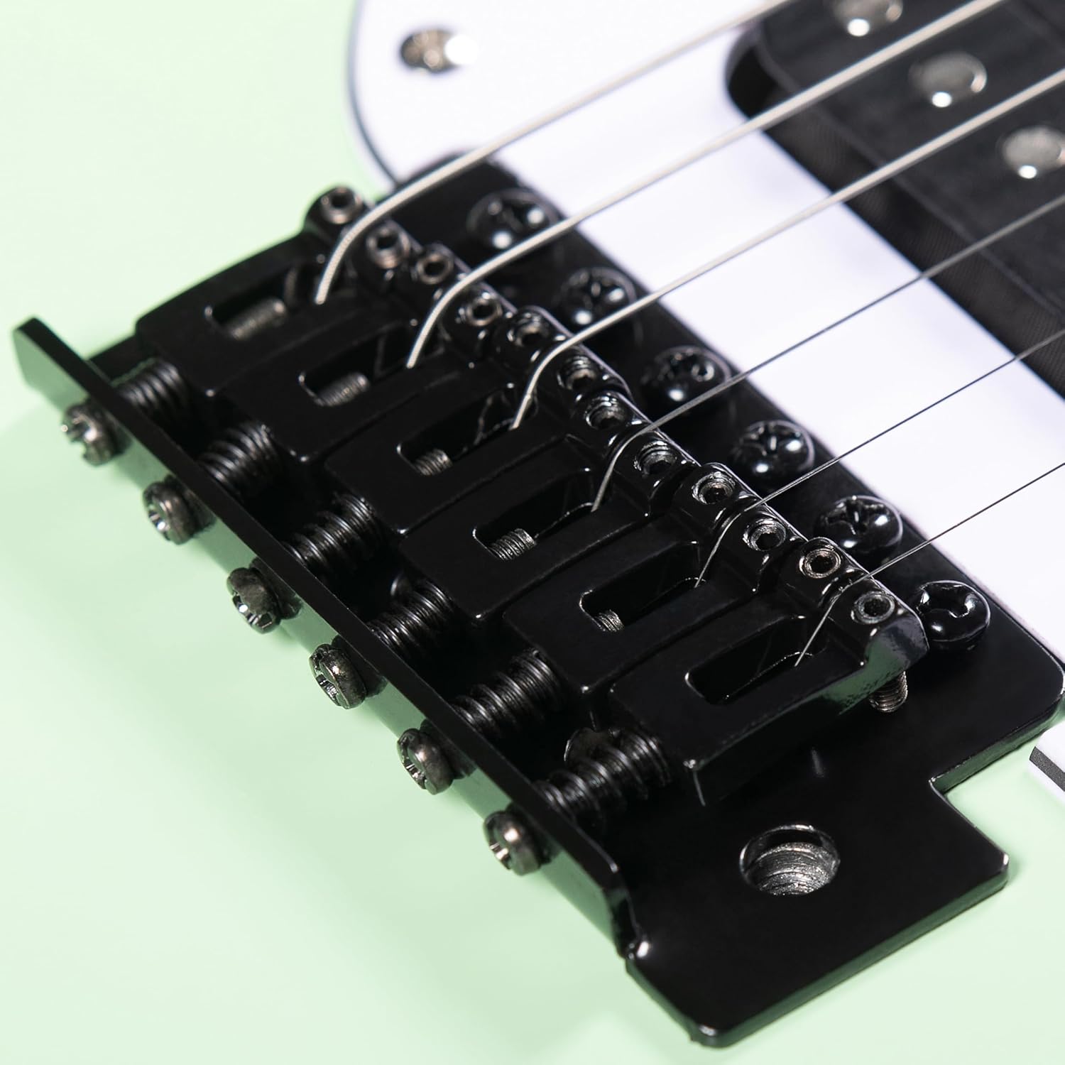 Grote Electric Solid Body Guitar Modern-GST For Beginners (Surf Green)