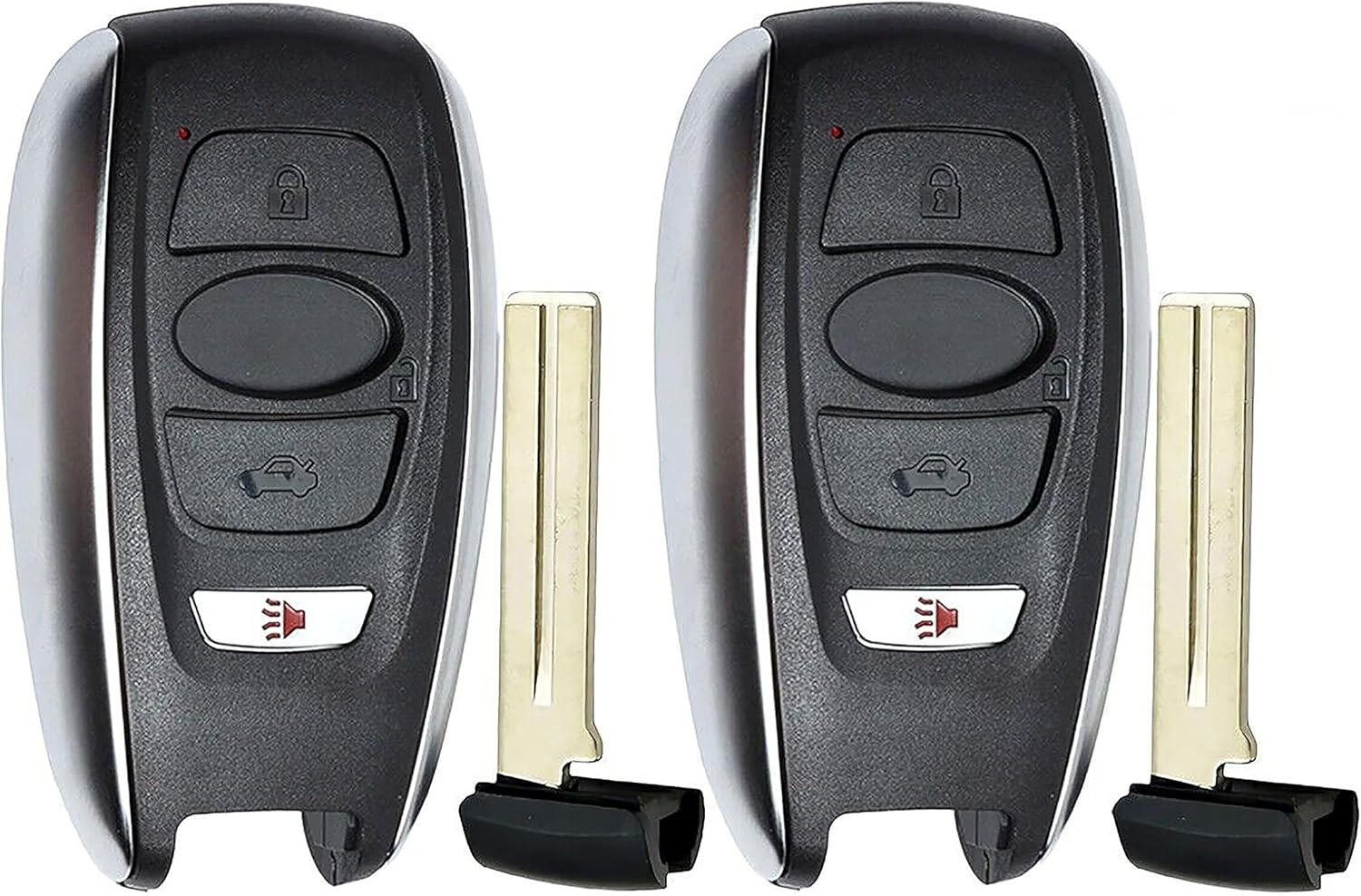 2X New Replacement Proximity Key Fob Remote Compatible with & Fit for Subaru (Read Description) - MPN HYQ14AHC-01