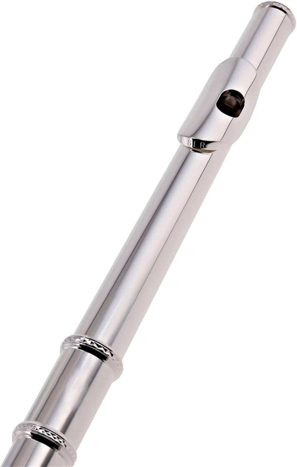 TSTS Flutes Musical Instrument Student Closed Flute Silver Riser and Lip Flute Split E and Offset G Key Beginners Wind Instrument