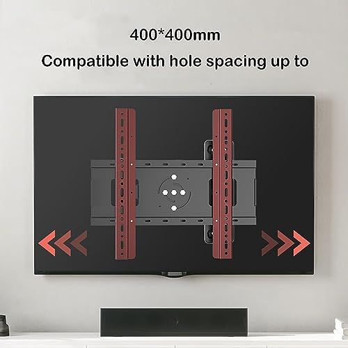 TV Wall BracketTV Wall Mount Bracket - with Articulated Rotation and Tilt, TV Bracket with 0-90° Horizontal and Vertical Screen Rotation, for 32-60 Inch Screen