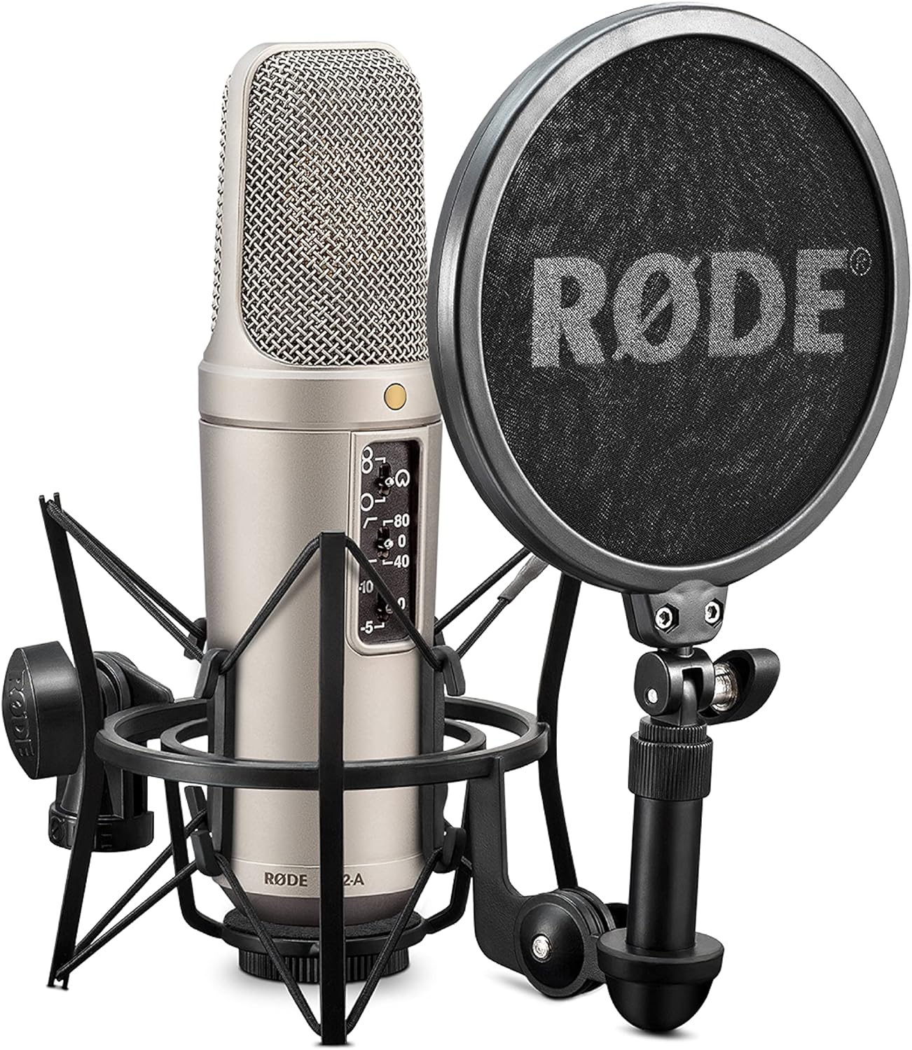 Rode NT2-A Studio Solution Microphone, Silver, Wired, Singing