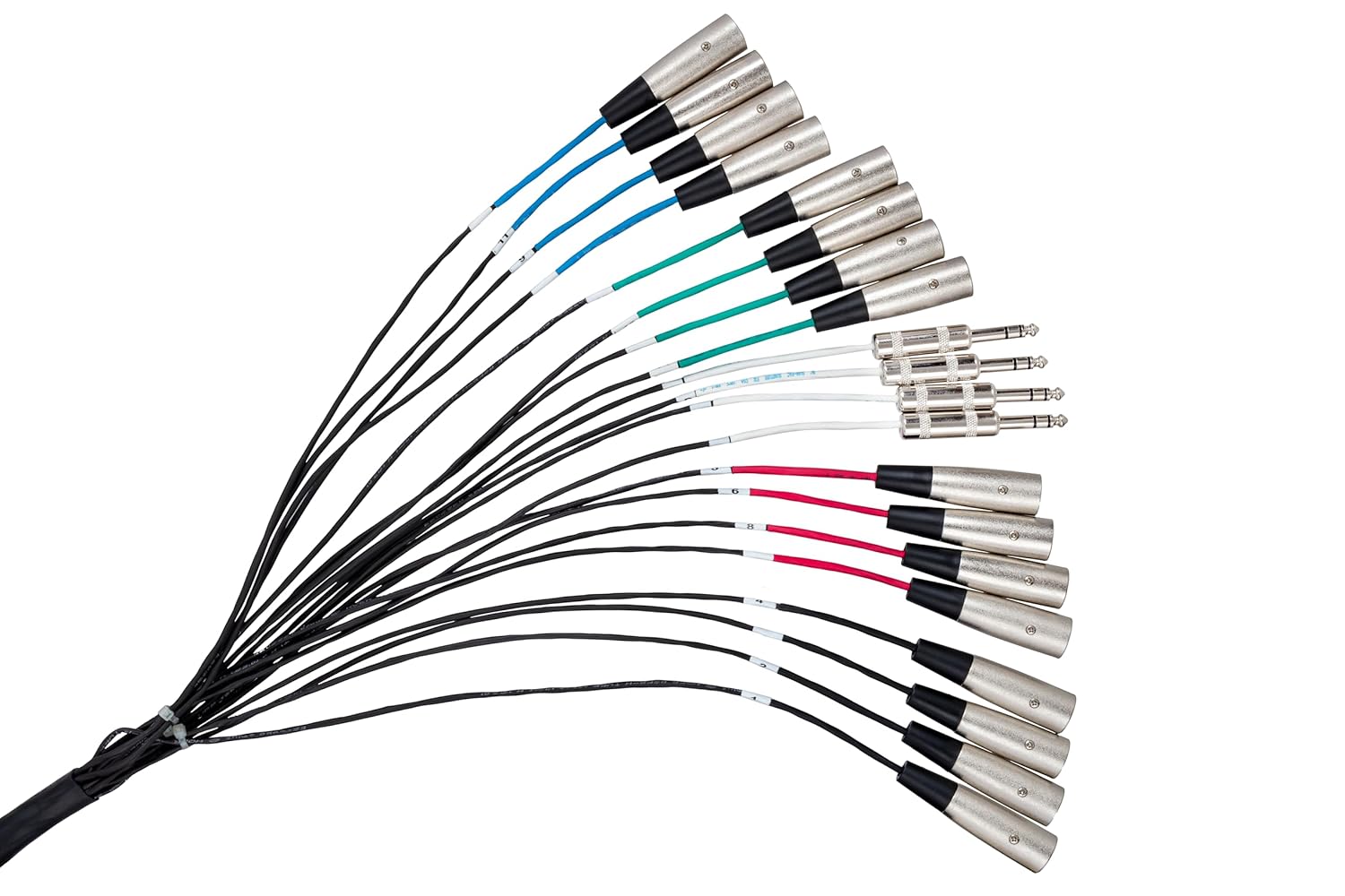 Hosa SH-16X4-25 Pro-Conex Stage Box Snake, Hosa 16 x XLR Sends and 4 x 1/4