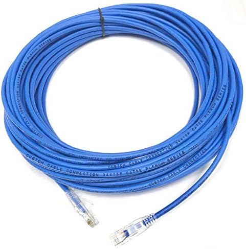 300ft Blue Cat5e Plenum Rated Patch Cable