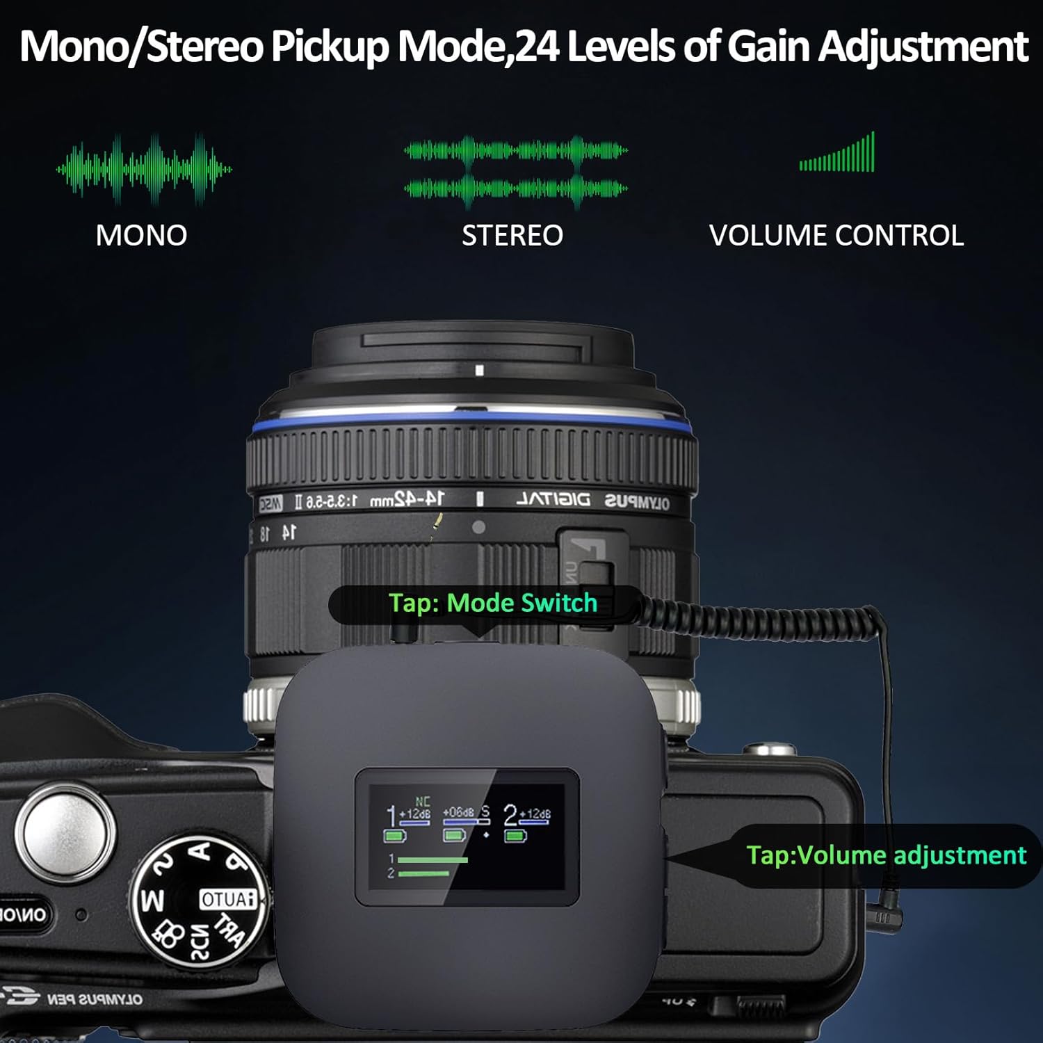 S8 Pro Mini Lavalier Wireless Microphone for iPhone,USB C Phone,Camera,Laptop,48KHz 24Bit Digital/Analog Output,Noise Canceling,30H Battery Tiny Clip/Magnet Mic for Video Recording,Filming