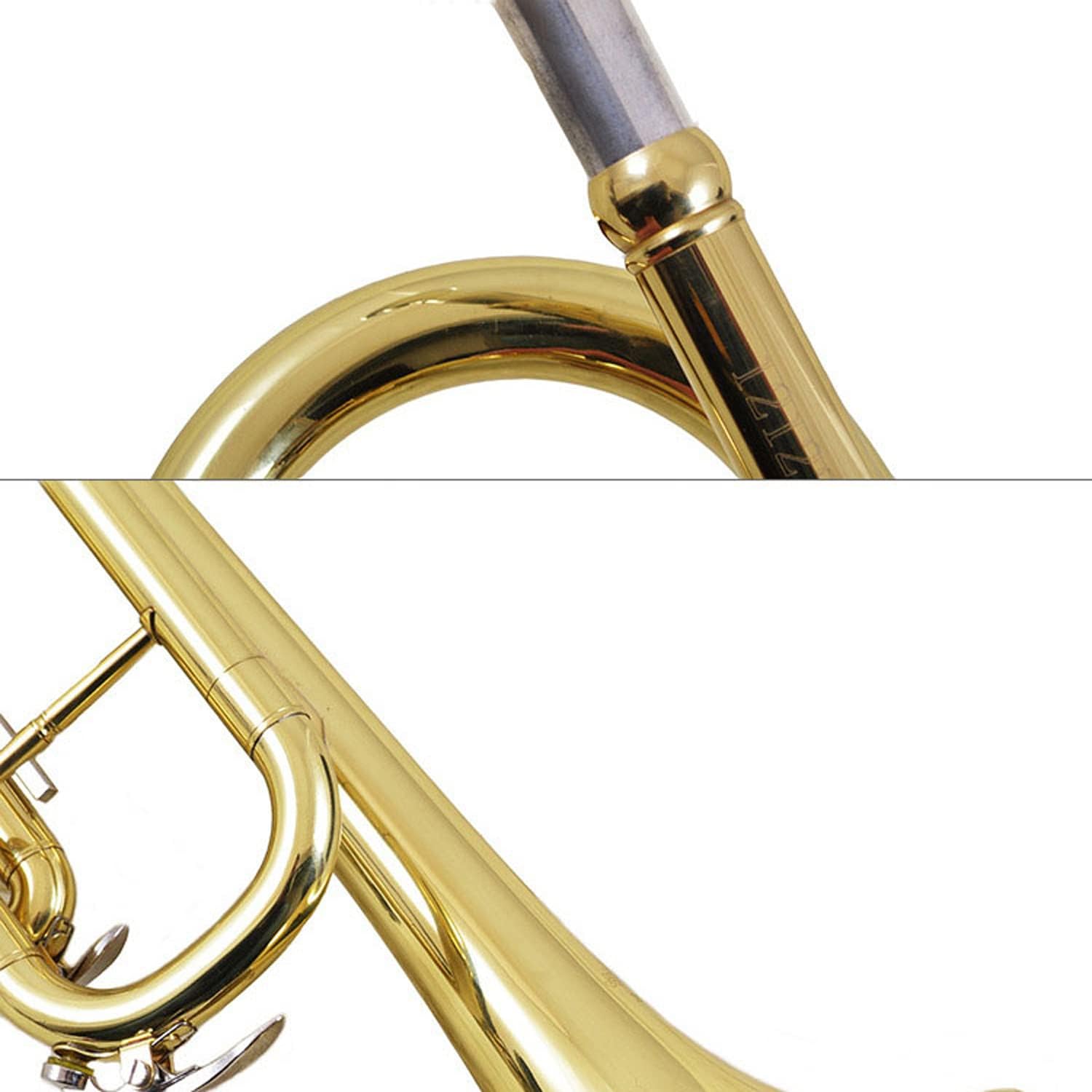 Trumpet Musical Instrument, B Flat Trumpet, Horn, Brass Musical Instrument, Student Beginner, Professional Performance Level, Children's Adult Musical Instrument