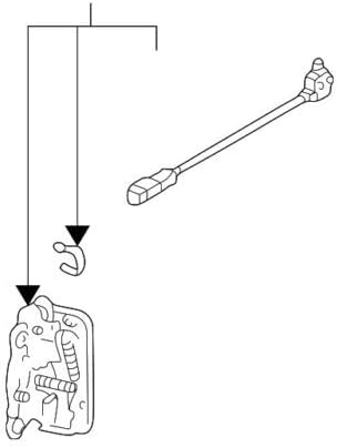 Genuine Mercedes-Benz Lock Assembly 463-740-06-35