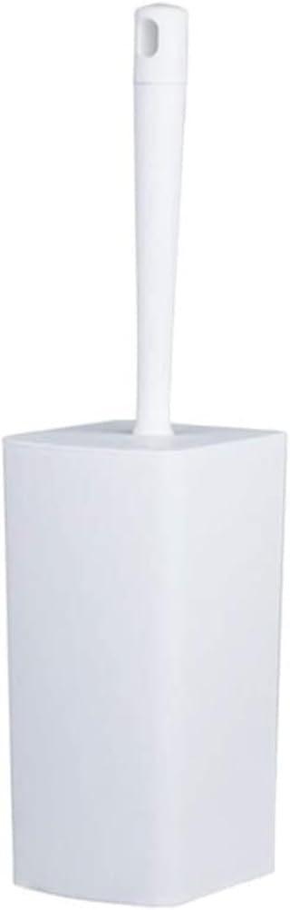 Toilet Brush Yyqx Toilet Brush Modern Square Plastic Toilet Bowl Brush and Holder for Bathroom Storage and Organization Toilet Brush and Holder