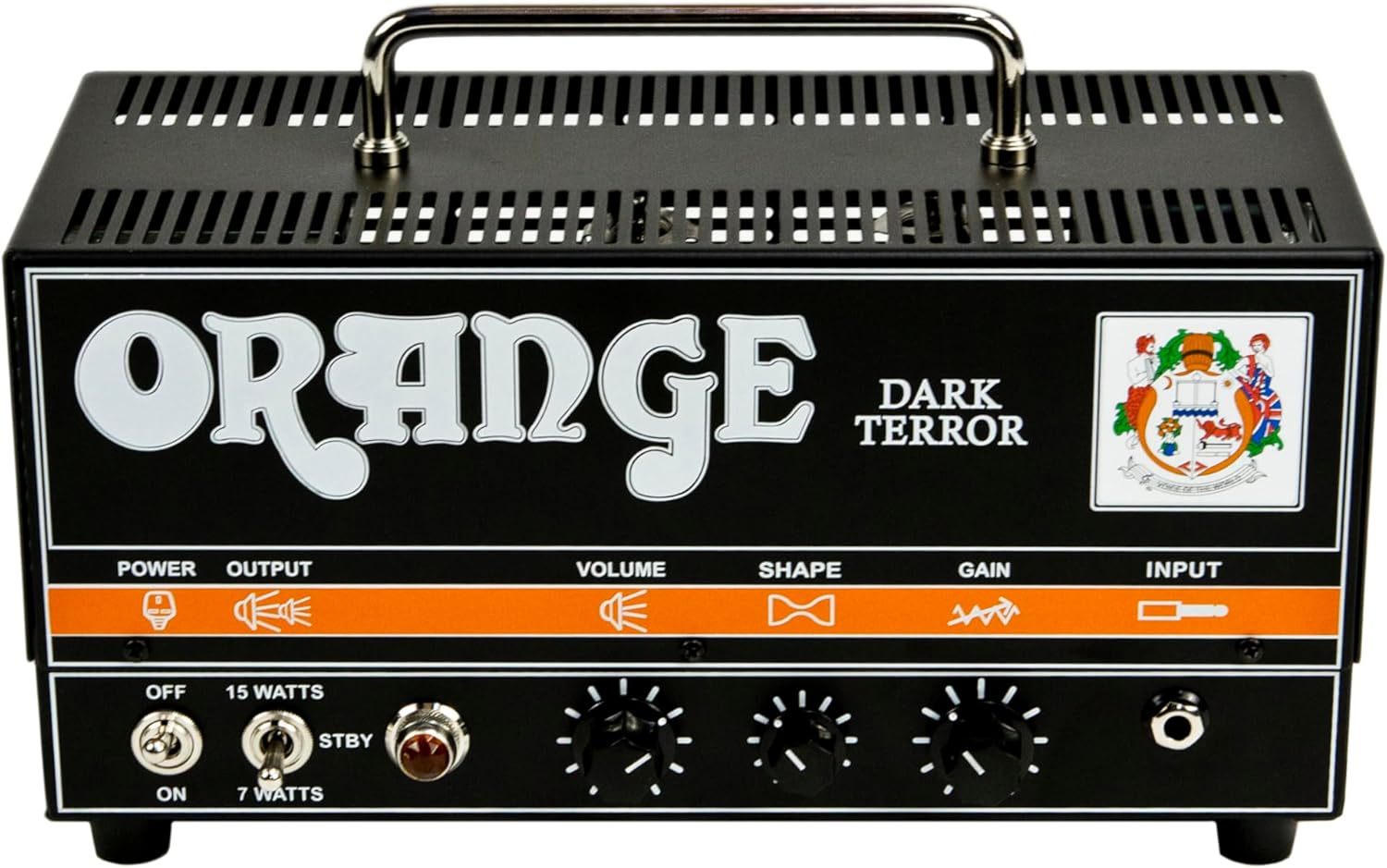 Orange Dark Terror High Gain Amp Head 15 Watts with Fx Loop