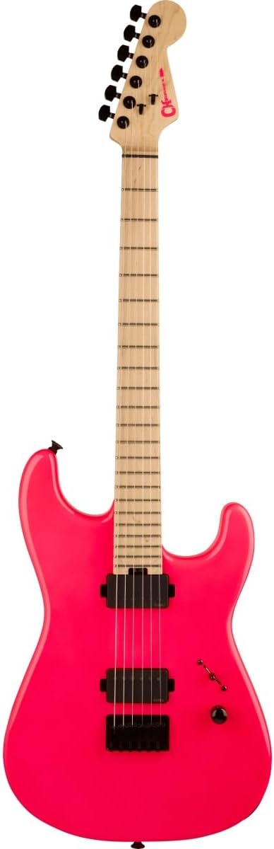 Charvel Sean Long Signature Pro-Mod San Dimas Style 1 HH HT M Electric Guitar - Neon Pink