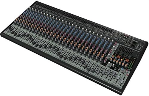 Behringer Eurodesk Sx3242fx Ultra-Low Noise Design 32-Input 4-Bus Studio/Live Mixer With Xenyx Mic Preamplifiers, British Eqs And Dual Multi-Fx Processor