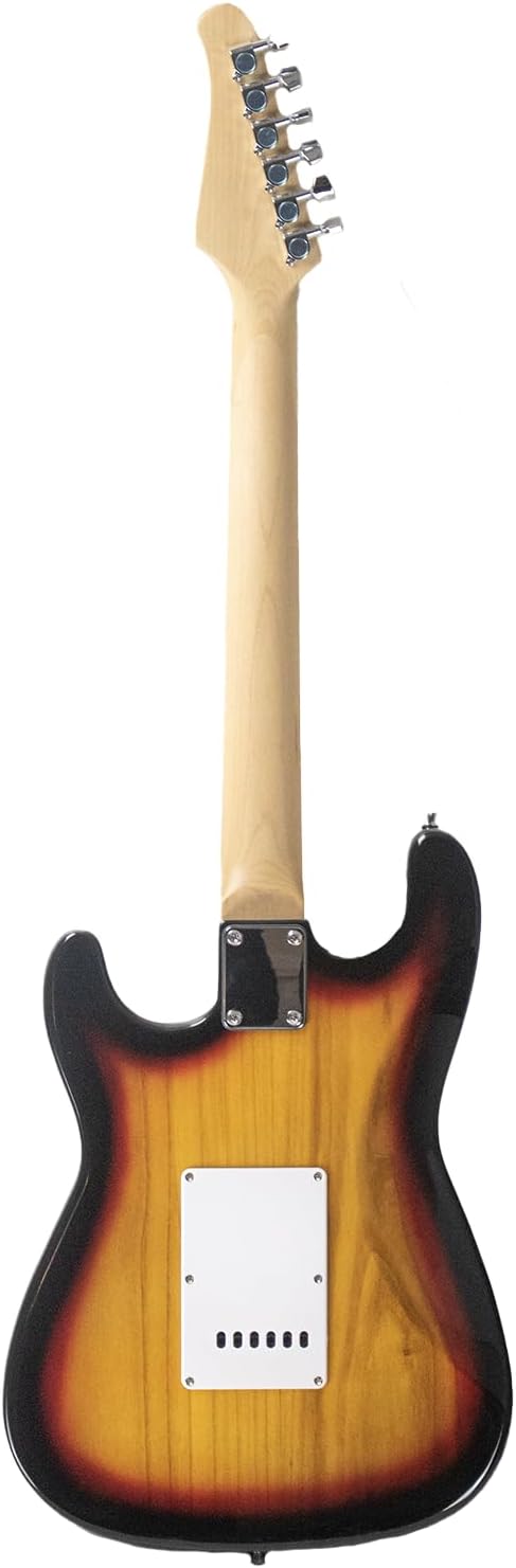 Sawtooth ES Series Electric Guitar, Sunburst with Vanilla Cream Pickguard