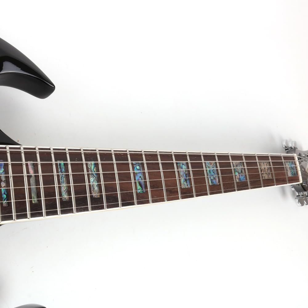 Fojill FSG-60 Electric Guitar Canadian Maple Neck Rosewood Fretboard Mahogany Body Stainless Frets(FSG-60BKR)