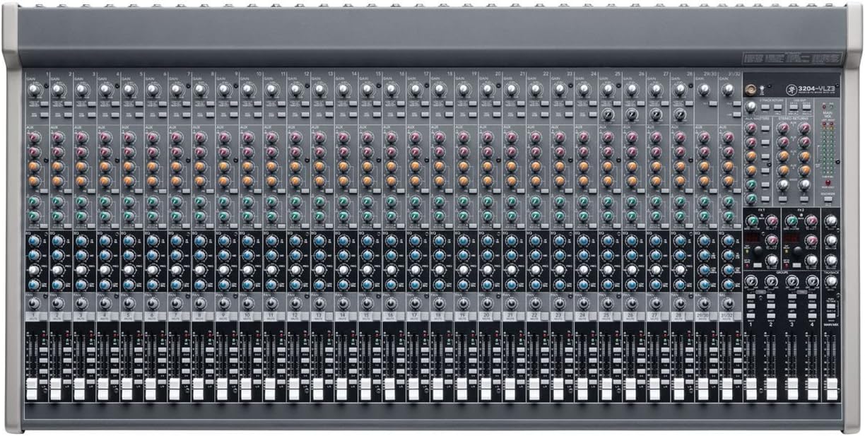 Mackie 3204-VLZ3 Premium 32-Channel FX Mixer with USB
