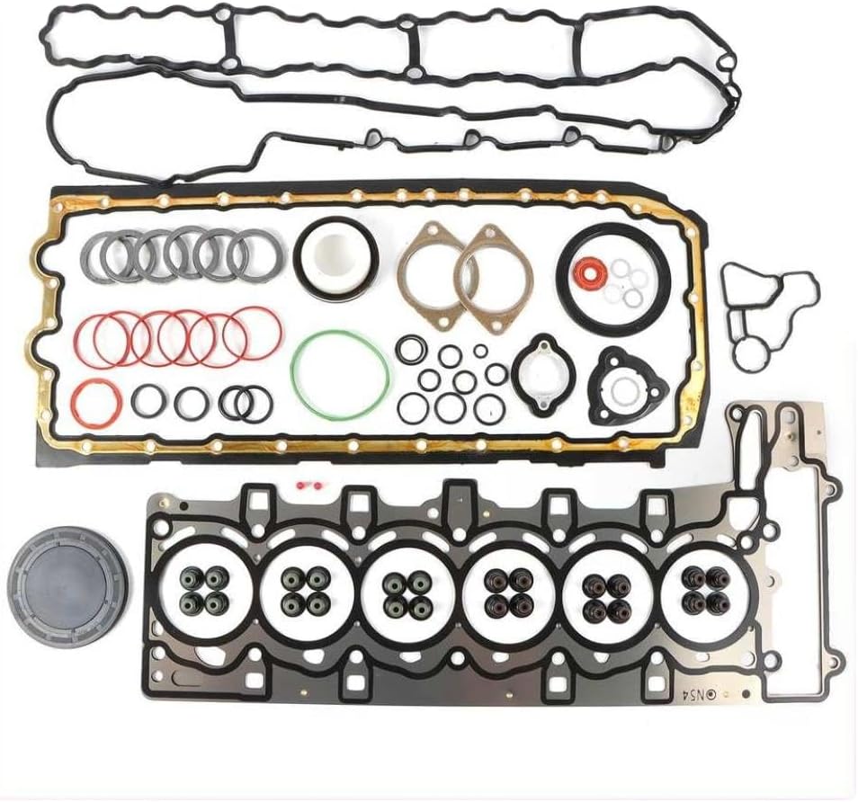 N54 Engine Overhaul Gasket Seals Kit Compatible With 3. 0L Models Including 335i 135i E60 E90 E92 E89 E71
